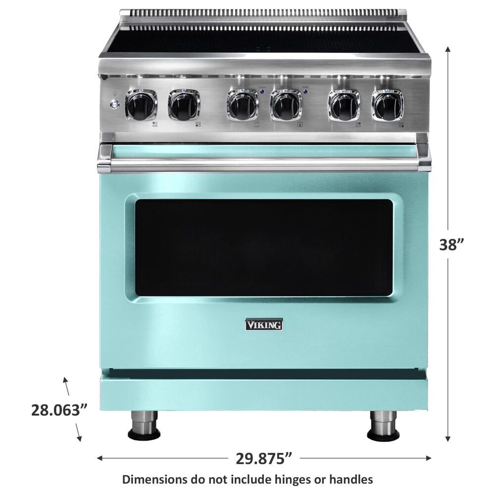 Viking Range 30&quot; Induction Range with 4 Elements in Bywater Blue, , large