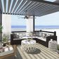 Hunter Skyflow WeatherMax 52" Integrated LED Indoor/Outdoor Ceiling Fan with Light in Matte Silver, , large