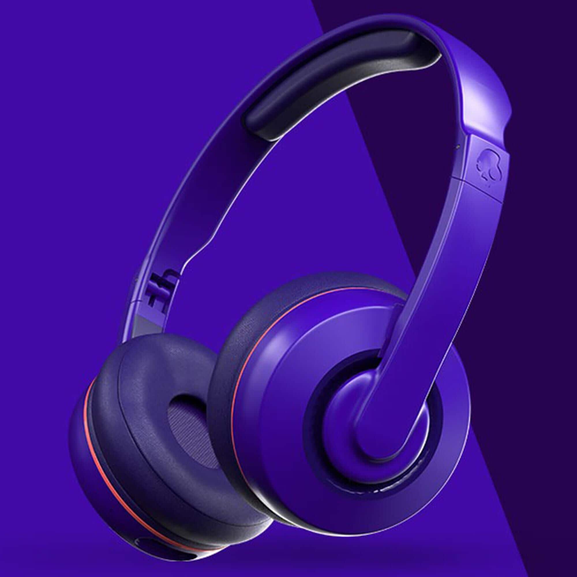 purple skullcandy wireless headphones