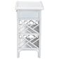 Baxton Studio Tiaret 1-Drawer Nightstand in White, , large