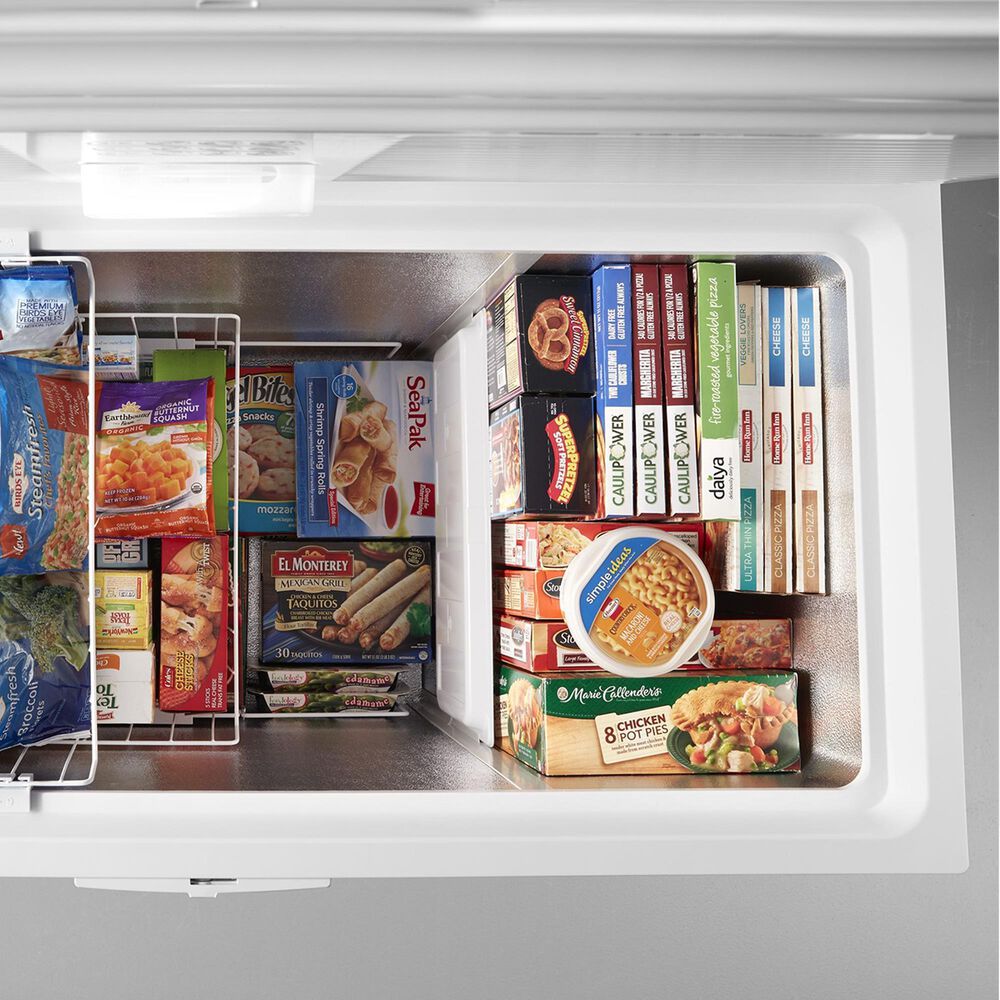 Whirlpool 16 Cu. Ft. Convertible Chest Freezer in White, , large