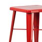 Flash Furniture 23.75" Bar Table in Red, , large