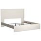 Ashley Stelsie King Panel Bed in White, , large