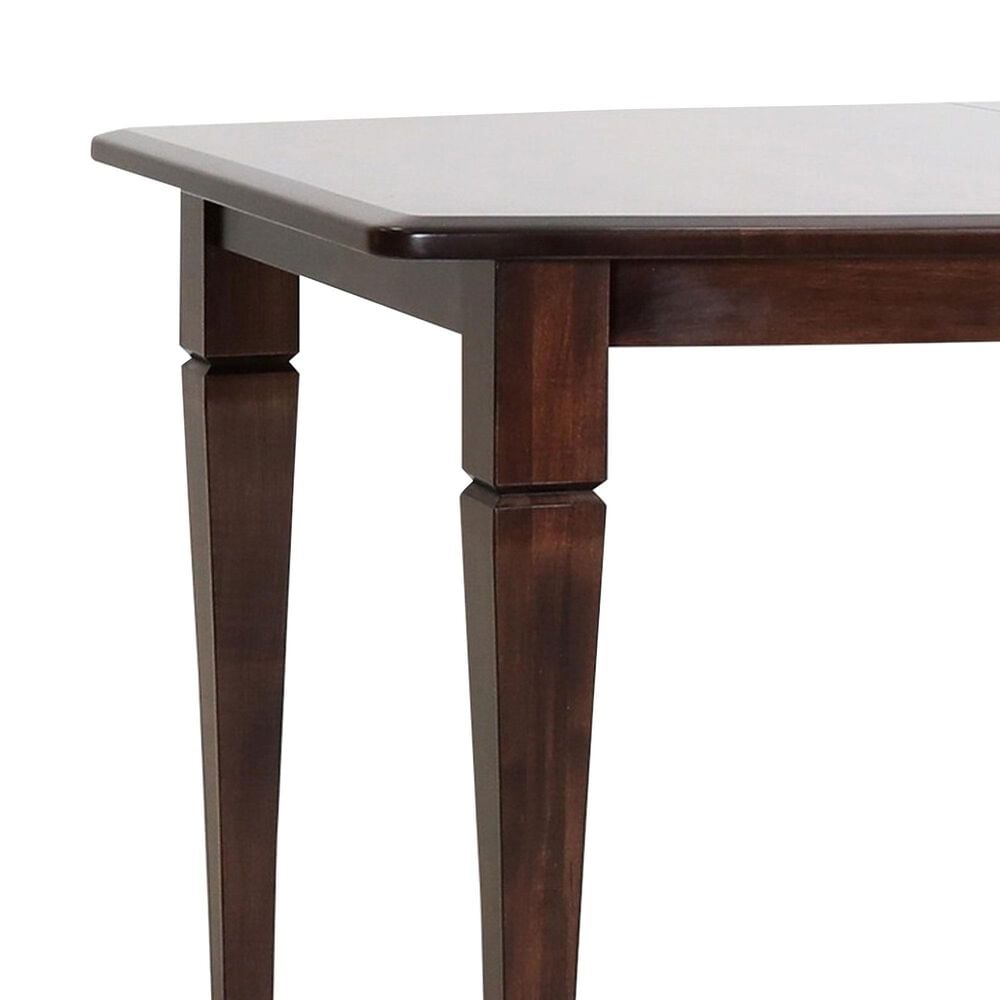 Archbold Furniture Boat and Florence 7-Piece Rectangular Dining Set in Earthtone, , large