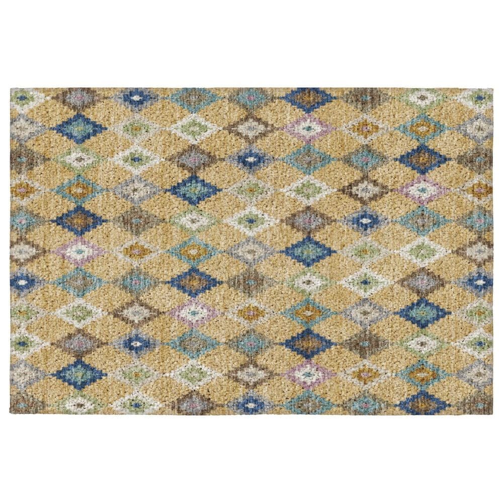 Dalyn Rug Company Kenner Gold 2"6" x 3"10" Area Rug, , large
