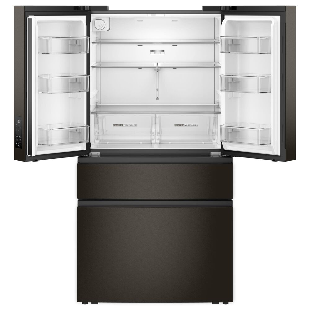 Whirlpool 30 Cu. Ft. French Door Refrigerator in Fingerprint-Resistant Black Stainless Steel, , large