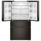 Whirlpool 30 Cu. Ft. French Door Refrigerator in Fingerprint-Resistant Black Stainless Steel, , large