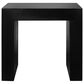 Moe"s Home Collection Lazarus Patio Armless Stool in Black, , large