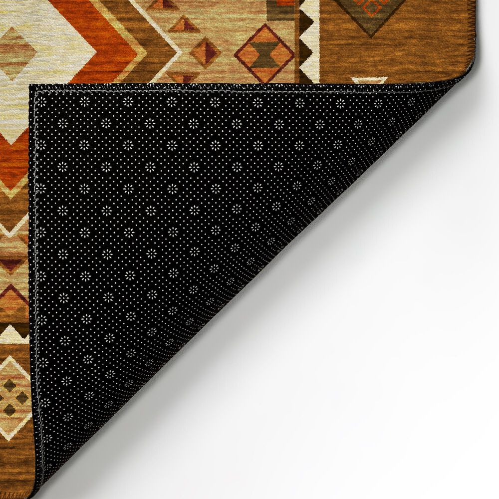 Dalyn Rug Company Phoenix 5&#39; x 7&#39;6&quot; Walnut Indoor/Outdoor Area Rug, , large