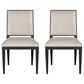 Hooker Furniture Linville Falls Linn Cove Upholstered Side Chair in Black (Set of 2), , large