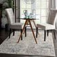 Nourison Rustic Textures Ivory, Grey and Blue 3"11" x 5"11" Area Rug, , large