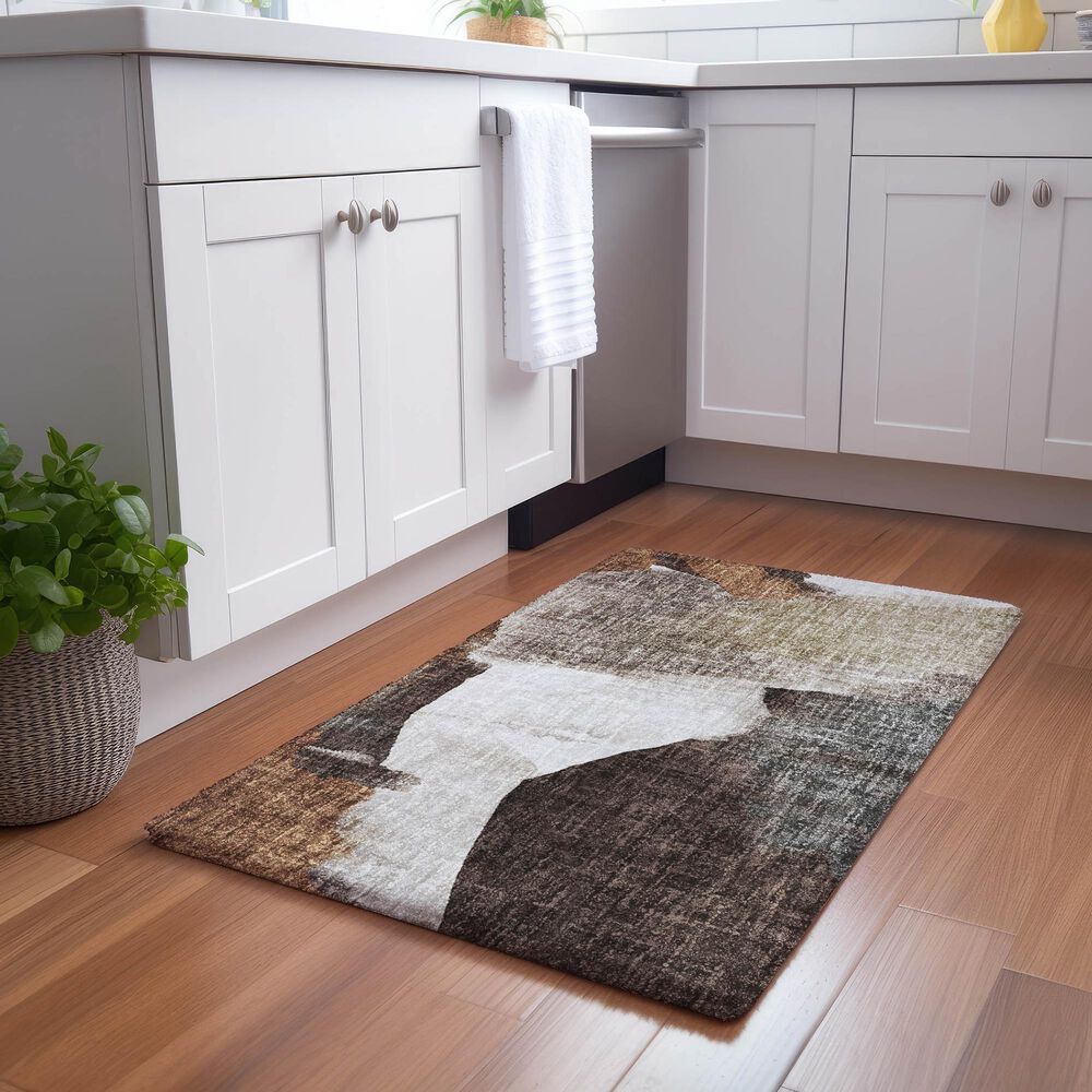 Dalyn Rug Company Boca BO7 Taupe 1&#39;8&quot; x 2&#39;6&quot; Area Rug, , large