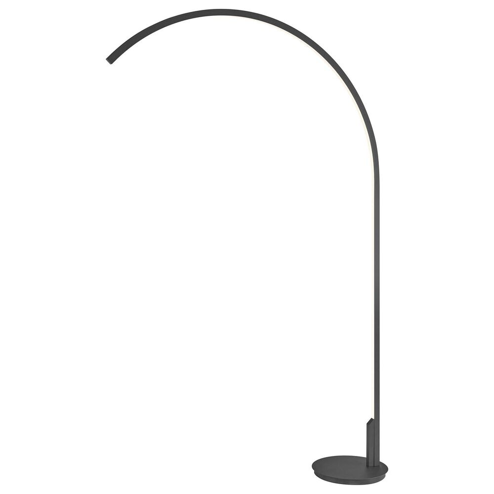 Lite Source Guerra LED Arch Floor Lamp in Black, , large