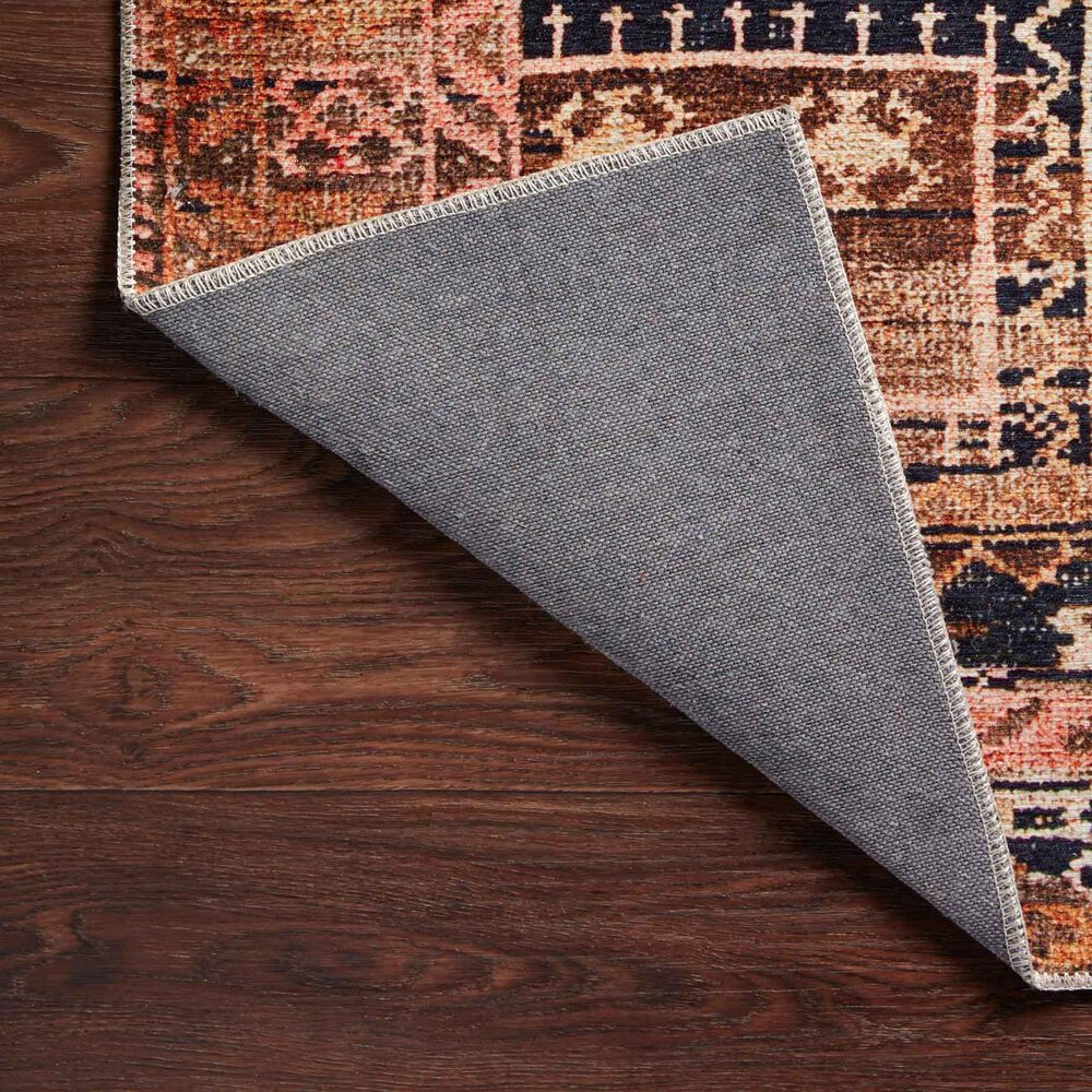 Loloi II Layla  2&#39; x 5&#39; Mocha and Blush Area Rug, , large