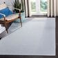 Safavieh Bermuda Geometric 4" x 6" Light Blue and Cream Indoor/Outdoor Area Performance Rug, , large