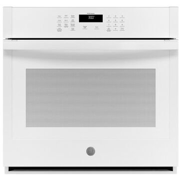 GE Appliances 30" Single Electric Wall Oven in White, , large