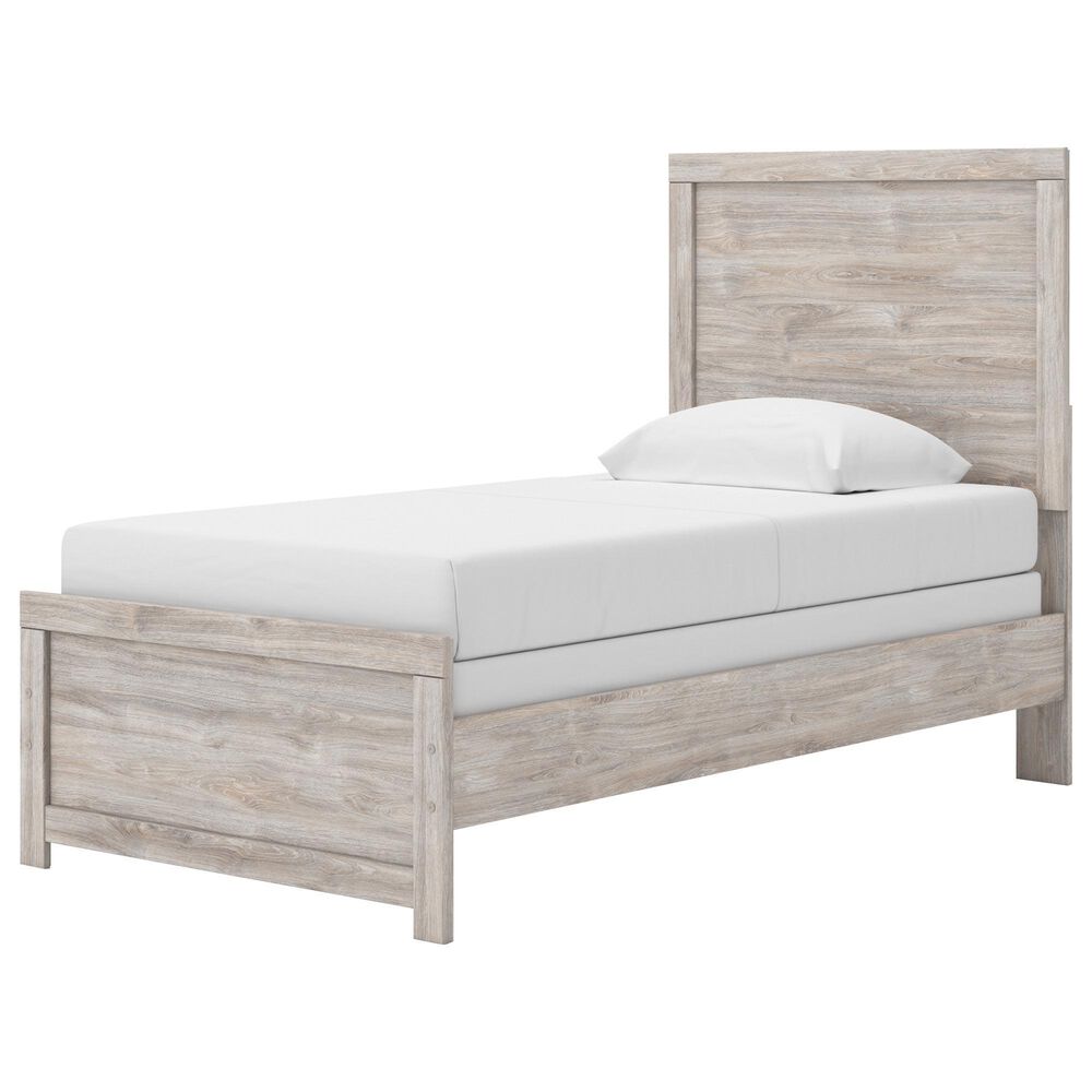 Ashley Broachmyn Twin Panel Bed in Gray, , large