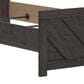 Ashley Prendonea Twin Panel Bed in Dark Charcoal, , large