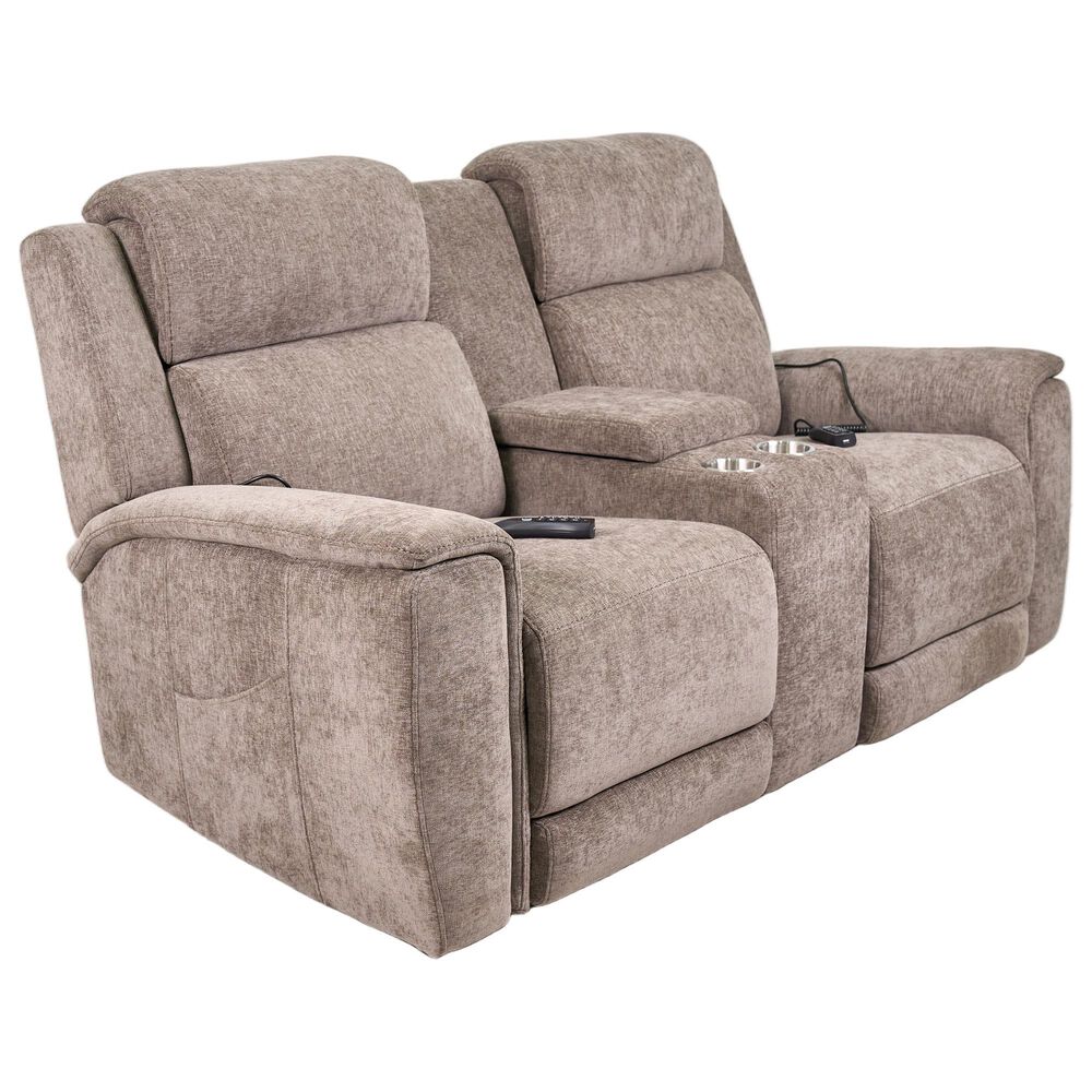 Synergy Home Furnishings Llc Power Reclining Loveseat with Air Massage in Rex Bungee Cord, , large