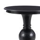 Linon Home Decor Adeline Round Accent End Table in Black, , large