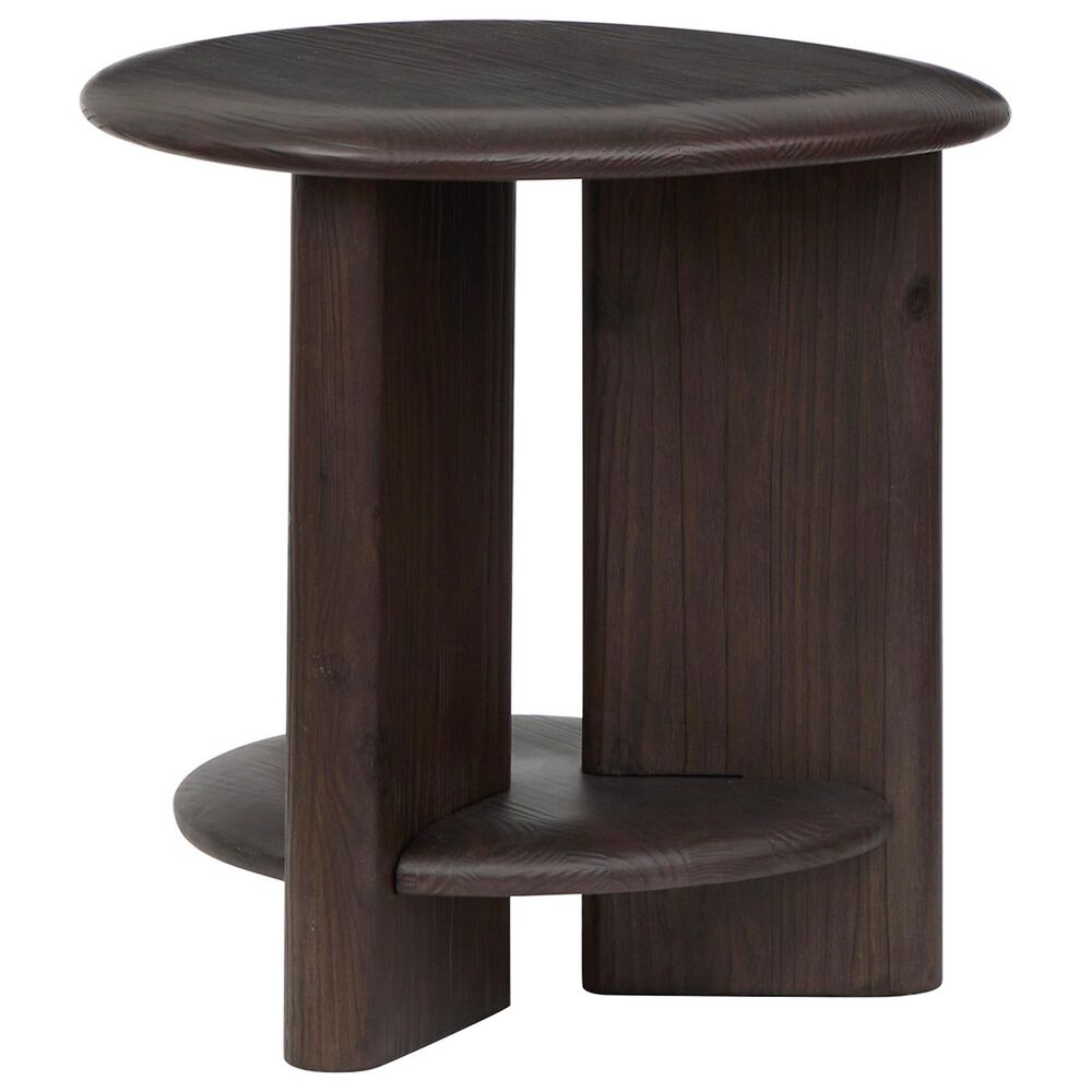 Nicolette Home Upton End Table in Coffee Bean, , large