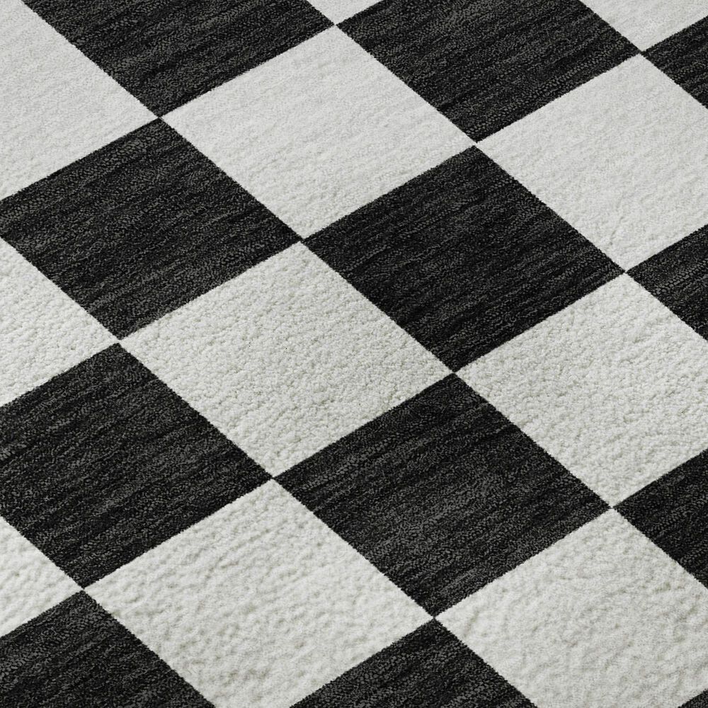 Dalyn Rug Company The Reserve TR7 Black 3&#39; x 5&#39; Indoor/Outdoor Area Rug, , large
