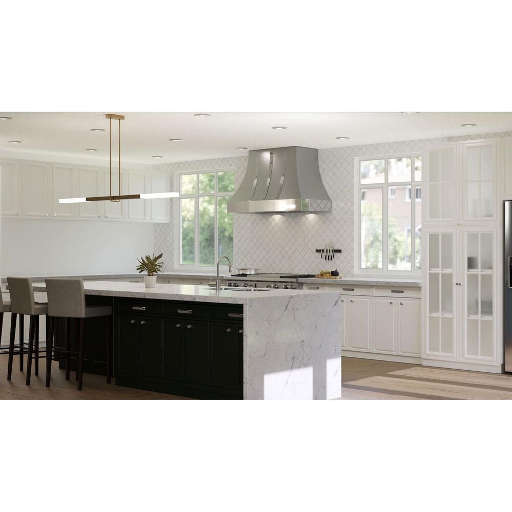 Elica Oristano 36" Wall Mount Range Hood in Stainless Steel, , large