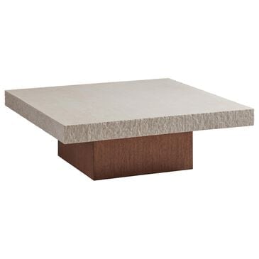 Lexington Home Brands Palm Desert Shadow Mountain Square Cocktail Table in Sierra Tan and Anticato, , large