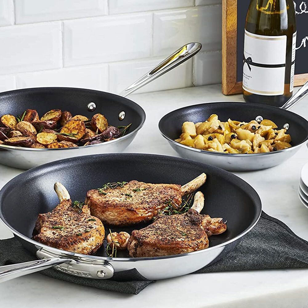 All-Clad 12&quot; 3 Qt. Nonstick Skillet, , large