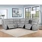 Steve Silver Alexandria 6-Piece Power Reclining Sectional in Stone, , large