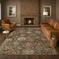 Dalyn Rug Company Aristo AR7 Chocolate 9" x 12" Area Rug, , large