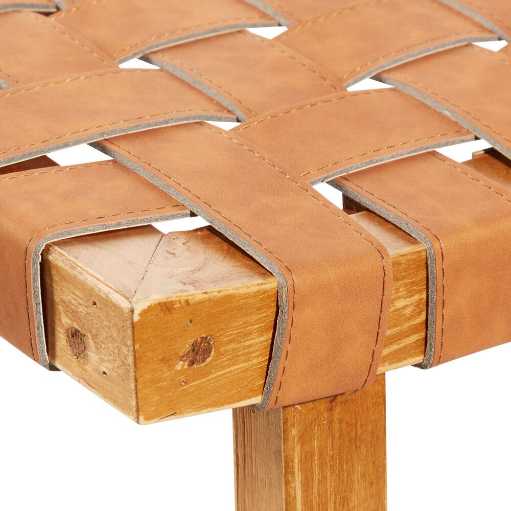 Maple and Jade 30&quot; Rustic Bar Stool in Brown, , large