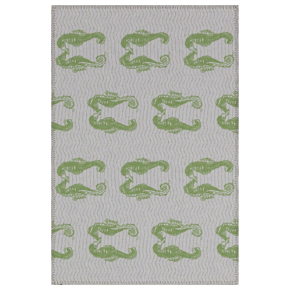Dalyn Rug Company Seabreeze Animal Print 2"6" x 3"10" Lime-in Area Rug, , large