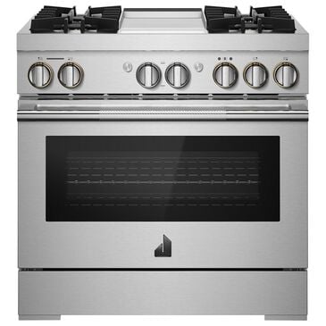 JennAir 36" Single Oven Dual Fuel Professional Range in Stainless Steel, , large