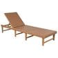 Zuo Modern Breath Outdoor Chaise Lounge in Brown, , large
