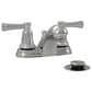 MS International 2-Handle Ceramic Disc Bathroom Faucet in Polished Chrome, , large