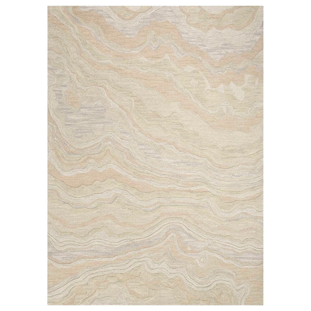 Nourison Graceful 7"9" x 9"9" Beige Area Rug, , large