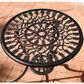 Hearth and Haven Nassau 3-Piece Bistro Set in Copper, , large