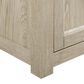 Crosley Furniture Camden 48" Corner TV Stand with Fireplace in Frosted Oak, , large
