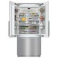 Miele 19.42 Cu. Ft. MasterCool French Door Refrigerator in Stainless Steel, , large