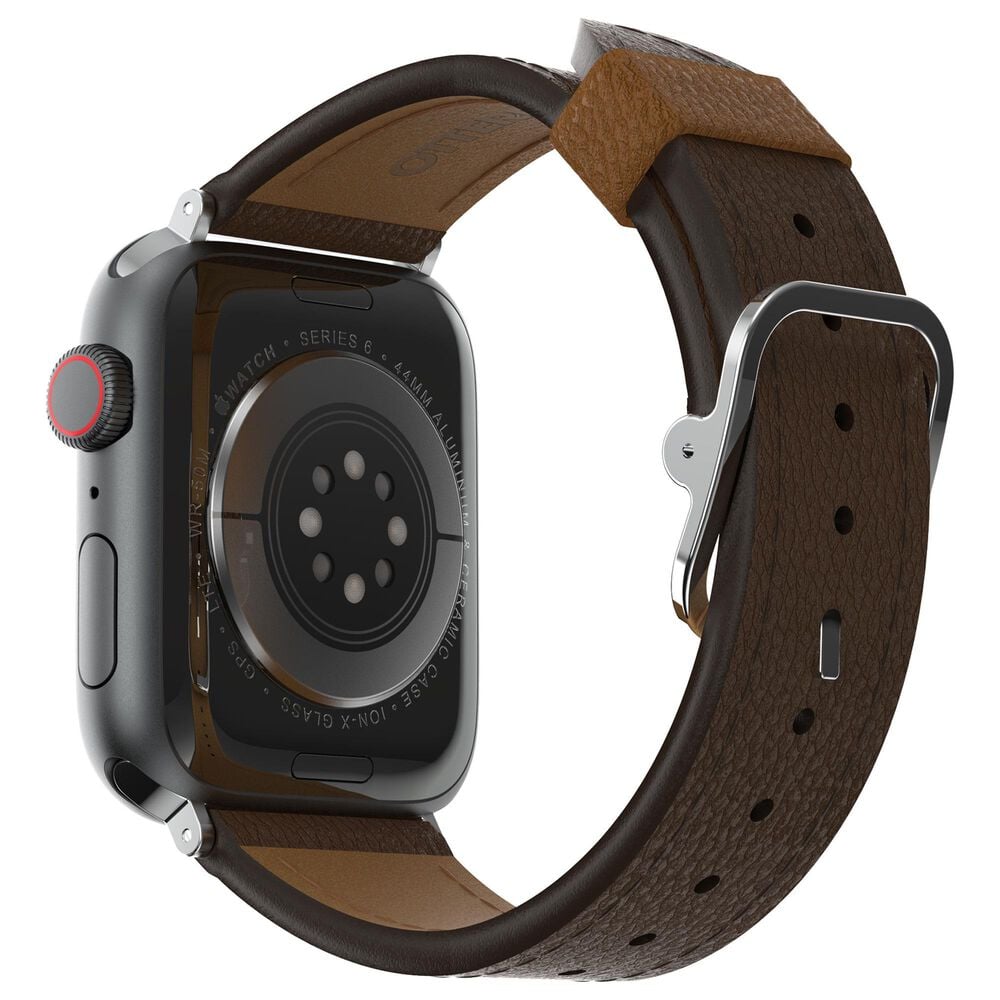OtterBox Cactus Leather Band for 42/44/45mm Apple Watch in Rich Adobe, , large