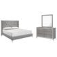New Heritage Design Huxley 3-Piece Queen Bedroom Set in Gray, , large