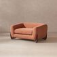 Jennifer Taylor Home Louie Alpine 36.5" Medium Sherpa Dog Sofa Bed in Spice Orange, , large