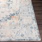 Surya Laila 10" x 14" Teal, Burnt Orange, Gray, Sage and Cream Area Rug, , large