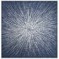 Safavieh Evoke EVK228N 6"7" Square Navy and Ivory Area Rug, , large
