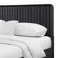 Sterling Timber Elure King Waterfall Panel Bed in Peppercorn, , large