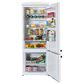 Unique Appliances Classic Retro 17 Cu. Ft Bottom Mount Refrigerator in Marshmallow White, , large