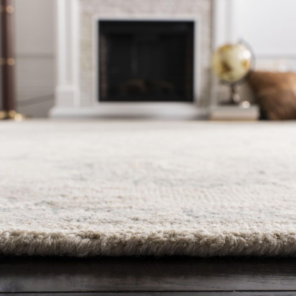 Safavieh Micro-Loop 2&#39;3&quot; x 15&#39; Ivory and Beige Runner, , large
