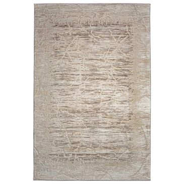 Radici USA Davide Abstract 3"3" x 4"11" Beige Area Rug, , large