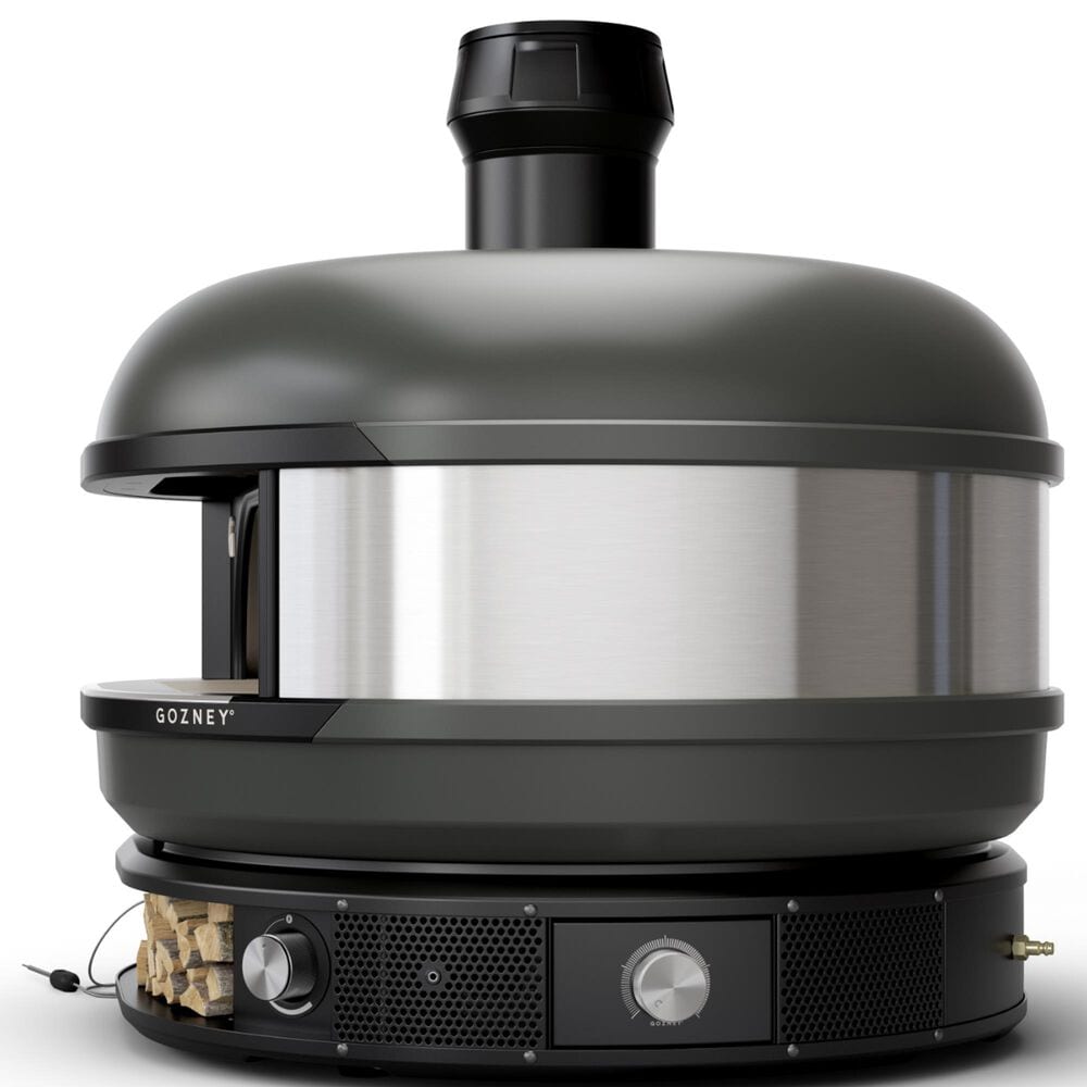 Gozney Dome Dual Fuel Outdoor Pizza Oven with Natural Gas in Off Black, , large